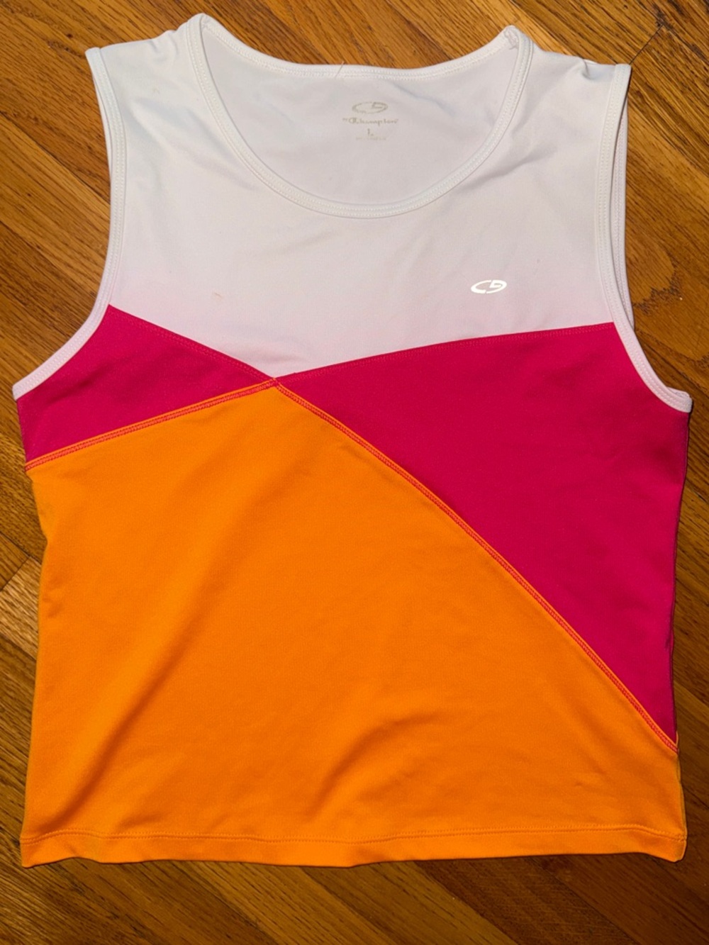 Vintage y2k Champion color block workout Tank Top